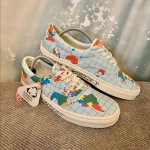 Vans Era Save Our Planet Multicolor Globe Shoe